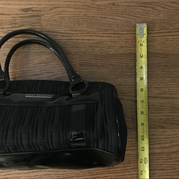 Vera Bradley Black Quilted Purse - Picture 12 of 13
